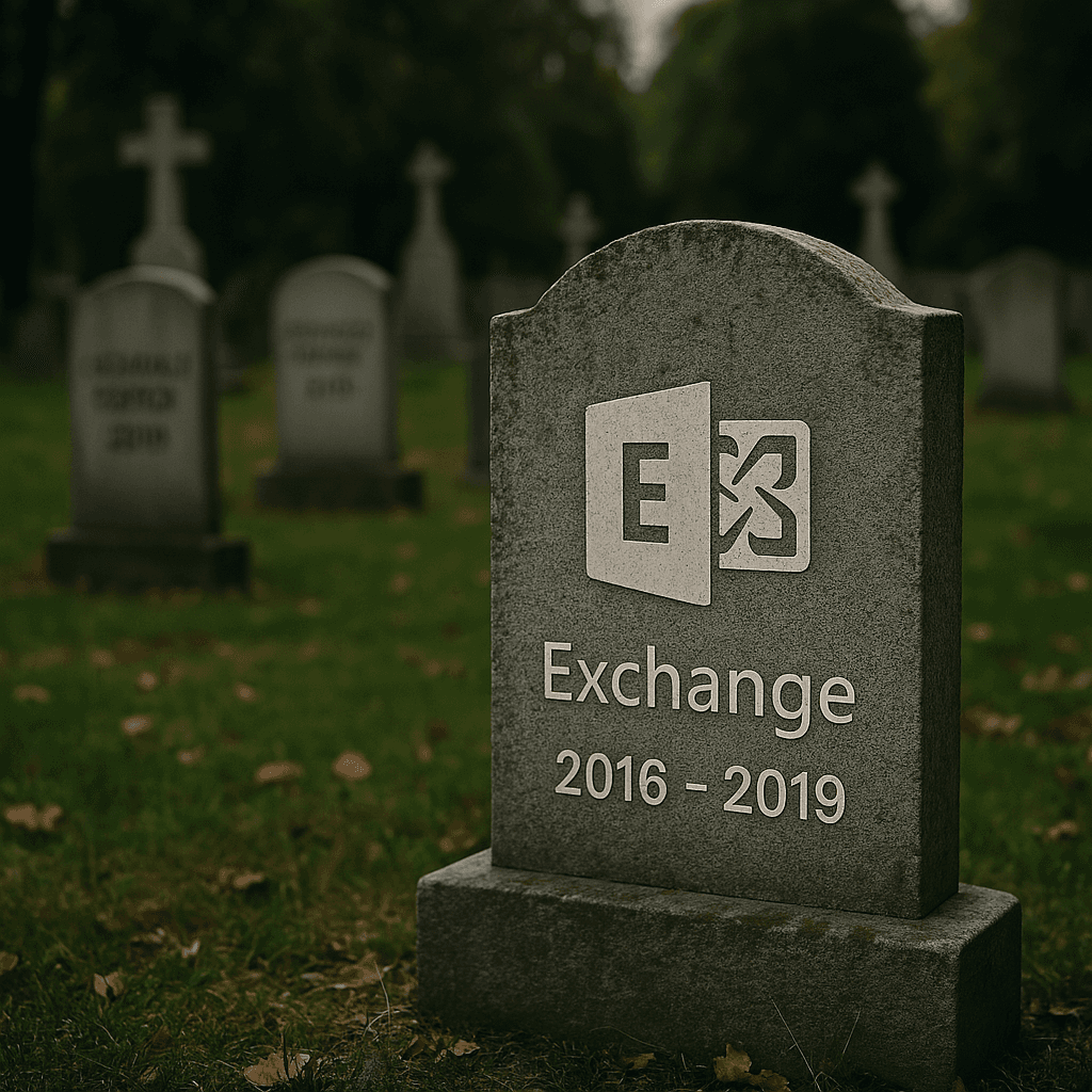 Exchange Server 2019 vor dem Supportende